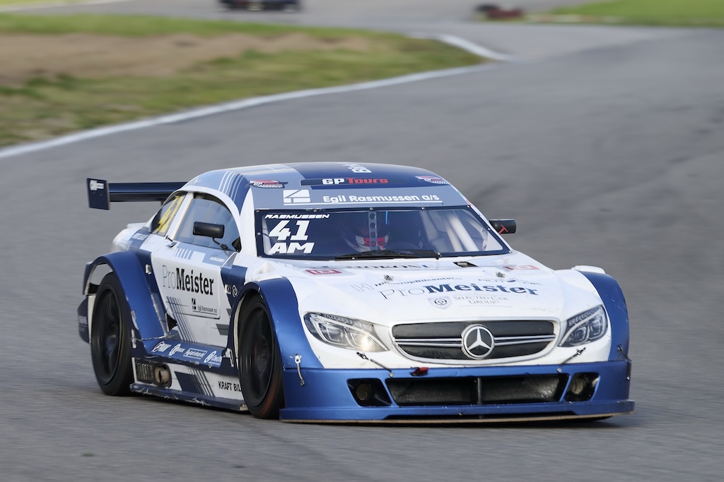 Debutanten Patrick Steen Rasmussen var hurtigst af alle i Super Pole og sikrede sig Am-mesterskabet.
(Foto: Grippo)